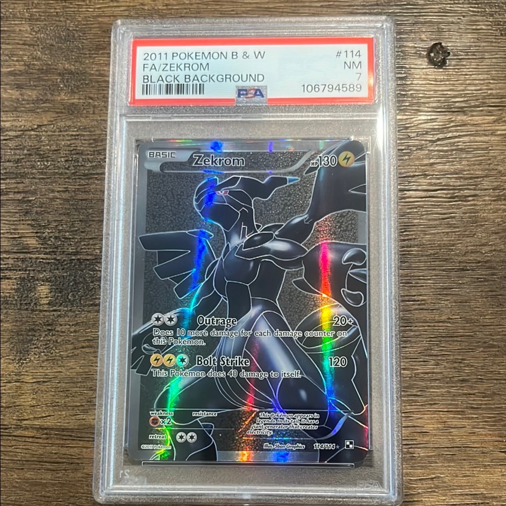 Zekrom Pokemon Card